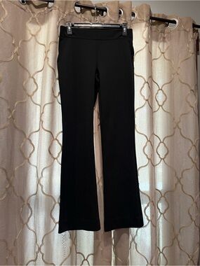 Vera Wang Navy Bootcut Stretch Pants